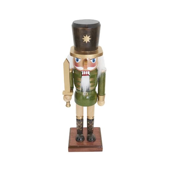 Picture of Traditional Holiday Nutcracker in Green 
