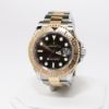 Picture of 18k Rose Gold & Stainless Steel Yacht Master Rolex Watch 