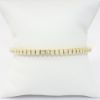 Picture of 14k Yellow Gold Diamond Tennis Bracelet 