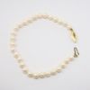 Picture of 14k Yellow Gold Cultured Pearl Bracelet 