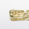 Picture of 14k Yellow Gold Sapphire & Diamond Bracelet 