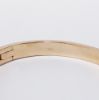 Picture of 14k Rose Gold Mother of Pearl & Diamond Bangle 