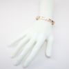 Picture of 14k Rose Gold Mother of Pearl & Diamond Bangle 