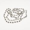 Picture of 18k White Gold Black Diamond Necklace 