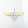 Picture of 14k Yellow Gold .55CT Marquise Diamond Engagement Ring  