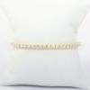 Picture of 14k Yellow Gold Diamond Tennis Bracelet 