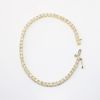Picture of 14k Yellow Gold Diamond Tennis Bracelet 