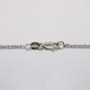 Picture of 14k White Gold Dangle Diamond Necklace 