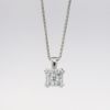 Picture of 14k White Gold Diamond Necklace 