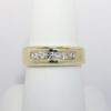 Picture of 14k Yellow Gold Diamond Men's Band 