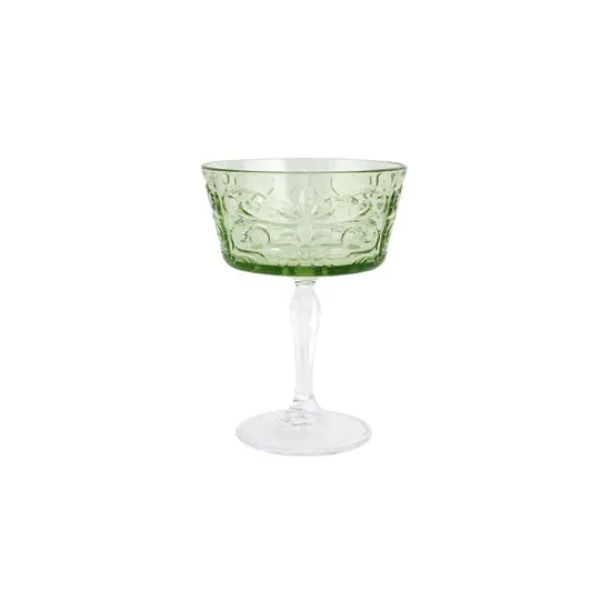 Picture of Mint Green Coupe Champagne Glass