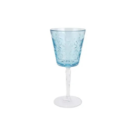Picture of Light Blue Wine Glass