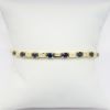 Picture of 18k Yellow Gold Sapphire &  Diamond Bracelet 