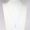 Picture of 14k White Gold 1.07CT Marquise Diamond Necklace 