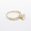 Picture of 14k Yellow Gold 1.06CT Round Brilliant Diamond Ring 
