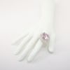 Picture of 14k White Gold Kunzite & Diamond Ring 
