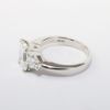 Picture of 14k White Gold 2.08CT Emerald Cut Diamond Engagement Ring 