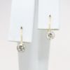 Picture of 14k Yellow Gold Diamond Earrings