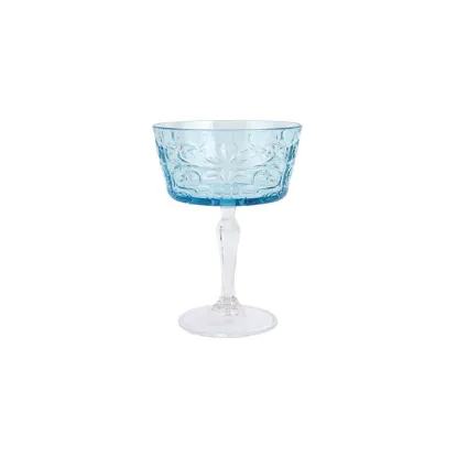 Picture of Light Blue Coupe Champagne Glass