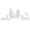 Picture of Swarovski Crystal 6-Piece Nativity II Figurine Set 