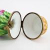 Picture of Limoges Porcelain Basket of Tulips Trinket Box with Surprise Bee Inside