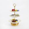 Picture of Limoges Porcelain 3-Tier Stand with Removable Candies Trinket Box