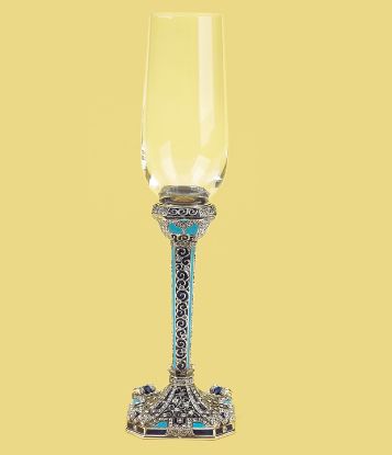 Picture of Edgar Berebi 'Costa Azul' Stem, Silver #8065/56 - Signed by Edgar Berebi