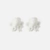 Picture of 'Barnes' White Octopus Salt & Pepper Shaker Set