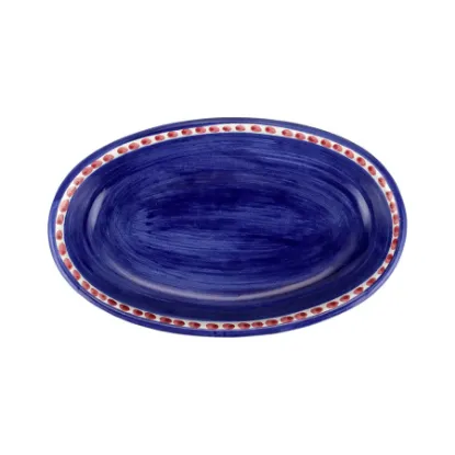 Picture of Pesce Solid Small Oval Tray