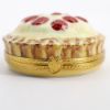 Picture of Limoges Porcelain Strawberry Cream Pie Trinket Box