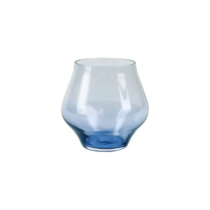 Picture of Blue Stemless Wine Glass