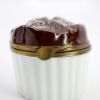 Picture of Limoges Porcelain Chocolate Souffle Trinket Box 