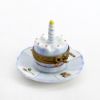 Picture of Limoges Porcelain Baby Boy's Birthday Cake Trinket Box 