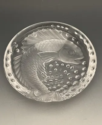 Picture of Lalique Fish Ashtray