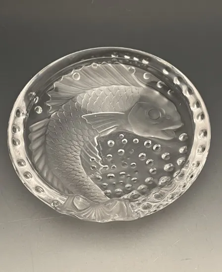 Picture of Lalique Fish Ashtray
