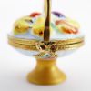 Picture of Limoges Porcelain Handled Compote of Fruit Trinket Box