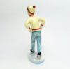 Picture of Royal Worcester "Tuesday's Child is Full of Grace" Ice Skating Boy Figurine