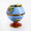 Picture of Limoges France Millennium Globe Trinket Box with Golden Well Filled with a Champagne Bottle & Glasses