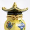 Picture of Limoges Porcelain Asian Pagoda Shaped Lantern Trinket Box 
