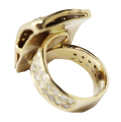 Picture of 14k Yellow Gold Diamond Ring