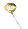 Picture of Antique Gorham for George Webb& Co. Coin Silver Punch Ladle Topped with the Goddess Demeter/Ceres