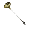 Picture of Antique Gorham for George Webb& Co. Coin Silver Punch Ladle Topped with the Goddess Demeter/Ceres
