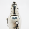 Picture of Hand Wrought Sterling Silver Salt & Pepper Shaker Set