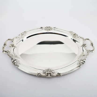 Picture of Vintage Reed & Barton 'Francis I' Sterling Silver Demitasse Tray