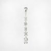 Picture of 14k White Gold & Graduated Diamond Pendant 