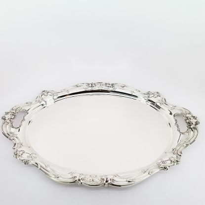 Picture of Vintage Gorham 'Chantilly' Sterling Silver 25" Waiter Tray