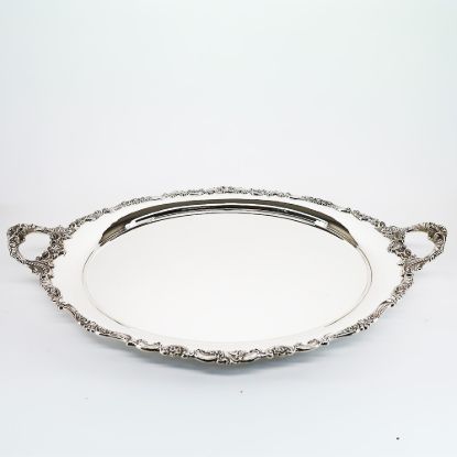 Picture of Vintage Wallace 'Grande Baroque' Sterling Silver 31" Waiter Tray