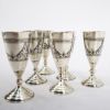 Picture of Vintage Set of 6 Russian .875 Silver Cordial Glasses