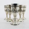 Picture of Vintage Set of 6 Russian .875 Silver Cordial Glasses