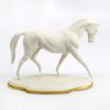 Picture of 1981 Franklin Mint 'Spanish Riding School - Trot Allongé' Bisque Figurine by Pamela du Boulay 